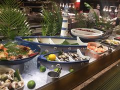 自助取餐区-上海锦江汤臣洲际大酒店壹阶层