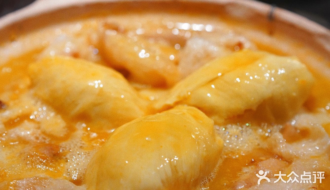 等位两小时就为这一口榴莲💗一喜同捞同煲·榴莲鸡煲