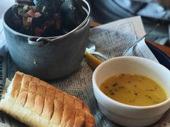 牛油白酒煮青口-阿甘虾餐厅(凌霄阁店)