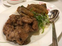排骨鹅掌扣柚皮-香港喜来登酒店天宝阁