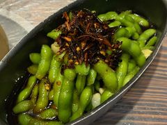 脆爽凉拌毛豆-靓靓蒸虾(中山公园店)