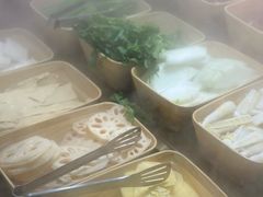 素菜自助区-谭三娘鲜切牛肉自助火锅(文殊院店)