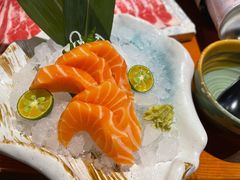 三文鱼刺身-有喜屋·烧鸟·居酒屋(三钢里店)