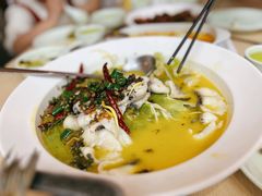 椒麻鱼片-吕氏疙瘩汤·海鲜新鲁菜(凯德mall新都心店)