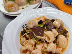 酸菜炒大肠-营记牛肉火锅·大埔客家菜(上梅林店)