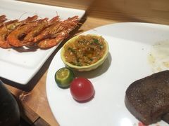 铁板黑虎虾-大岛日本料理铁板烧(南通大饭店)