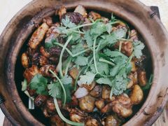 花菇栗子焖鸡-九大簋家宴(晓港湾店)