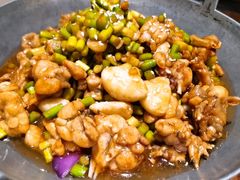 干锅牛蛙-梁记粥铺(开元地中海店)