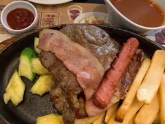 什扒鐵板套餐-翠华餐厅(百老汇店)
