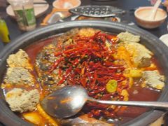 -探鱼·鲜青椒爽麻烤鱼(北京路天河城店)