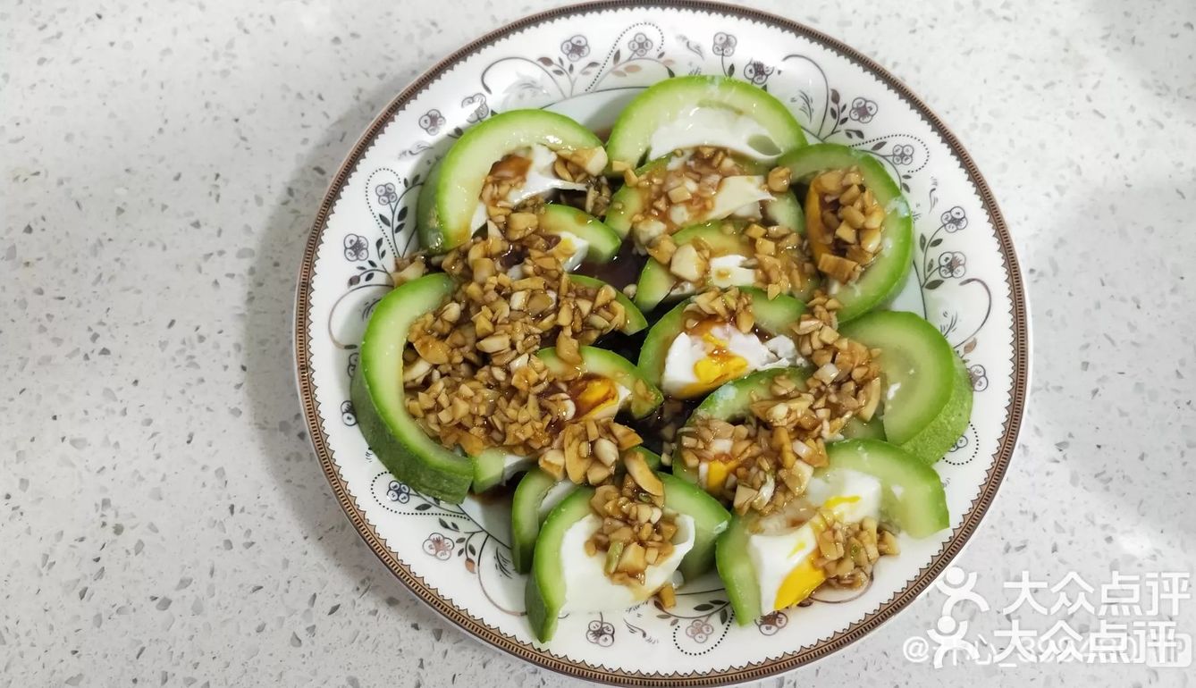 家常菜系列之西葫芦蒸鸡蛋