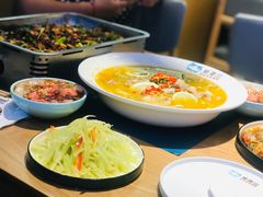 柠檬稻香蛙-爱妻鱼•老体北重庆水煮鱼•川菜(白云路店)