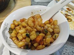 虾仁炒疙瘩-紫光园(燕郊总店)