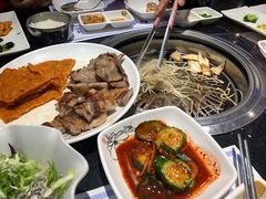 烤牛舌-青松馆韩国料理(香港中路佳世客店)