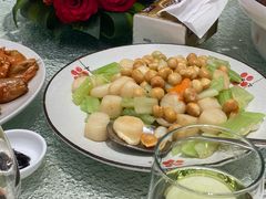碧绿果仁炒元贝-北园酒家(小北路店)