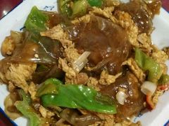 鸭蛋粉皮-台儿庄一绝运河鱼馆枣庄辣子鸡(古城西门店)