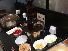 巧克力喷泉-比格比萨自助(花园路店)