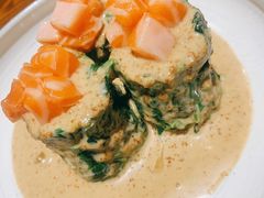 菠菜三文鱼-奕景小馆·地道大连菜(恒隆广场店)