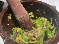 皮蛋青椒擂茄子-费大厨辣椒炒肉(通州万达店)