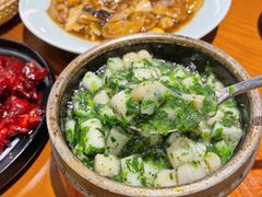 荠菜鲜贝-三凤酒家·百年无锡菜(清扬茂业店)