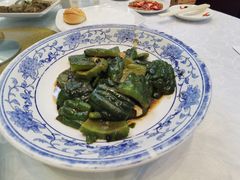 豉香拍蒜杜远凉瓜-香山家宴