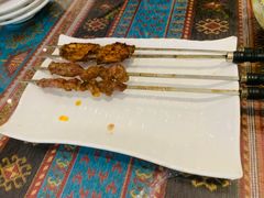 烤羊肉串（肉筋）-巴依老爷·新疆美食(上城区天城路店)