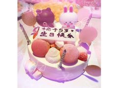 line巧克力蛋糕-半勺舒舒生日蛋糕店