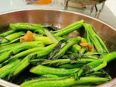 农家铁盆生炒菜心-福满园大酒楼(梅林店)