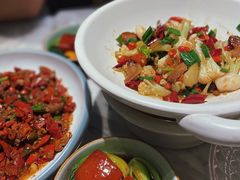 大盘花菜风吹肉-云梦庭·剁椒鱼头(银泰中心in99店)