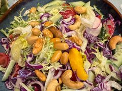 坚果芥味大拌菜-素心斋素食餐厅