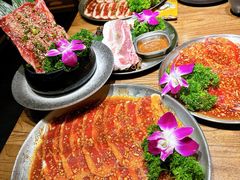 -明洞阿姨·韩式酱蟹烤肉·创意料理(三元桥店)