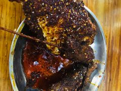 烤巴掌耗儿鱼-袁师傅烤肉(弹子石店)