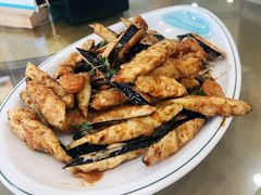 招牌海鲜茄子-戴河香地方名吃海鲜大馅蒸饺(黄金海岸一店)