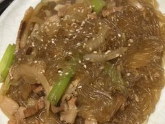 牛肉炒粉丝-猪啊牛呀羊啊铜盘烤肉(正大广场店)