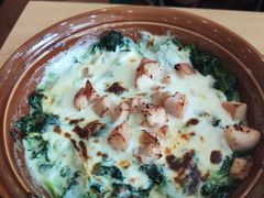 奶汁鸡肉焗菠菜-萨莉亚意式餐厅(新邻天地店)