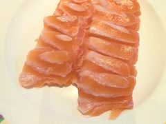 鲜切三文鱼刺身-冀粤香海鲜自助餐厅(西美五洲店)