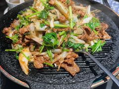 炙子烤呼伦贝尔羔羊肉-喜悦烤鸭·新京菜(王府井店)