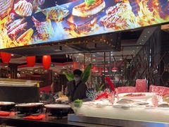 自助取餐区-四海一家自助餐(益田假日广场店)