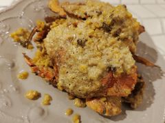 咸蛋黄油焗膏蟹-十面欢腾·海鲜面·台式Bistro(长乐路店)