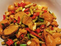 酸豆角肥肠-农耕记·湖南土菜(halo广场店)