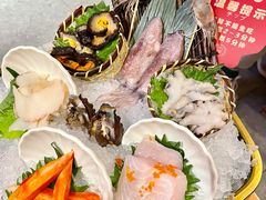 海鲜拼盘-油花·和牛寿喜烧·放题自助(市南银座店)