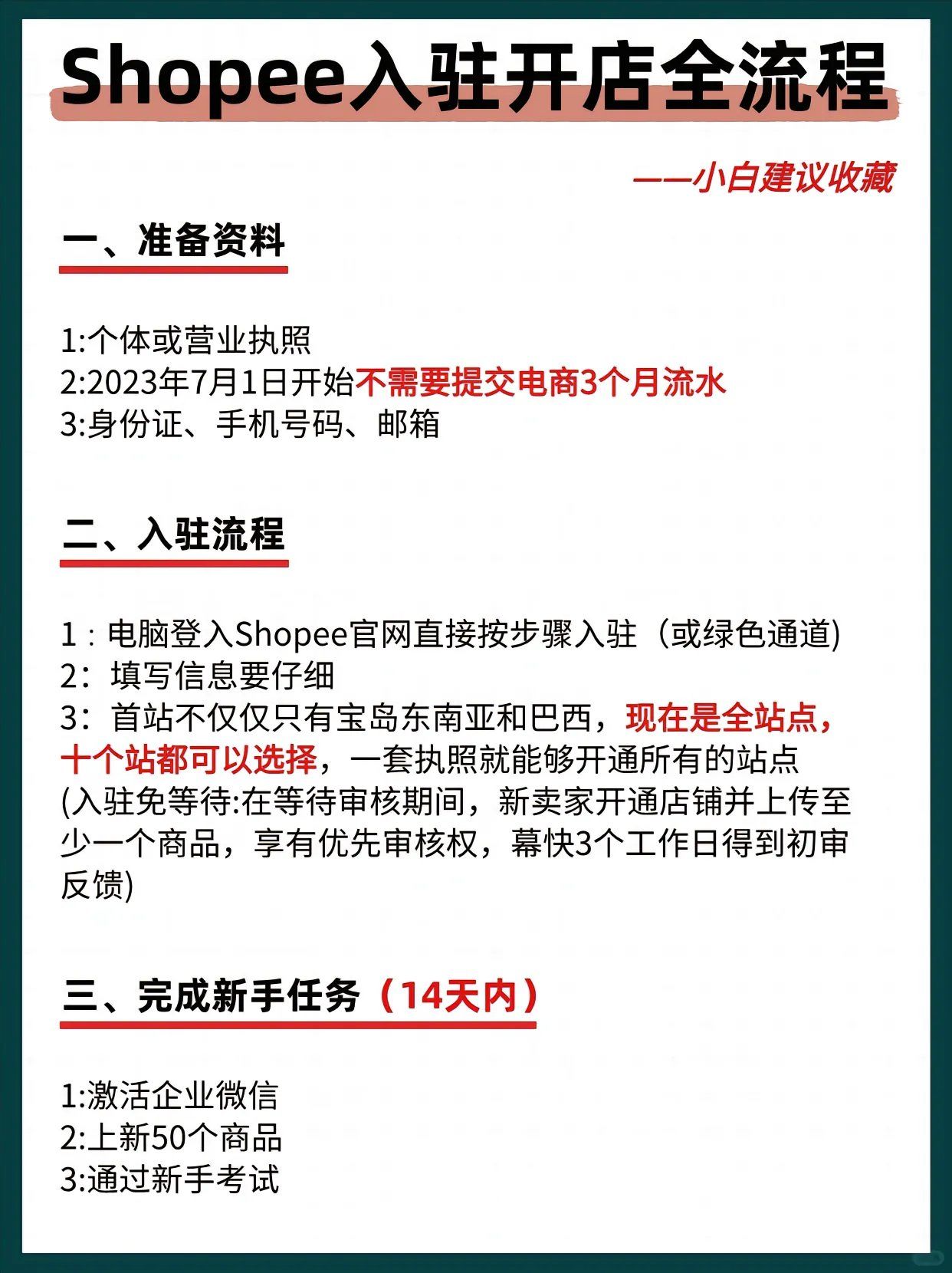 虾皮本土店铺注册流程