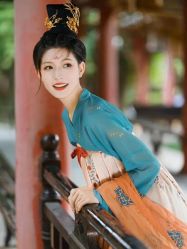-虞美人汉服摄影