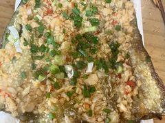 蒜蓉茄子-熊在烤肉烧烤店(林荫店)