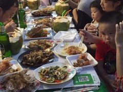 -班赞海鲜市场胖阿姨加工点