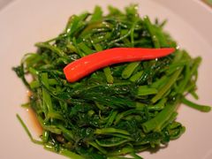 秘制虾酱炒空心菜-帕蓝·暹罗料理(大学路店)