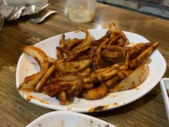 烤鱿鱼-炙热童年·老北京炙子烤肉(南锣鼓巷店)