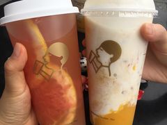 西柚茶-喜茶(上海正大广场店)