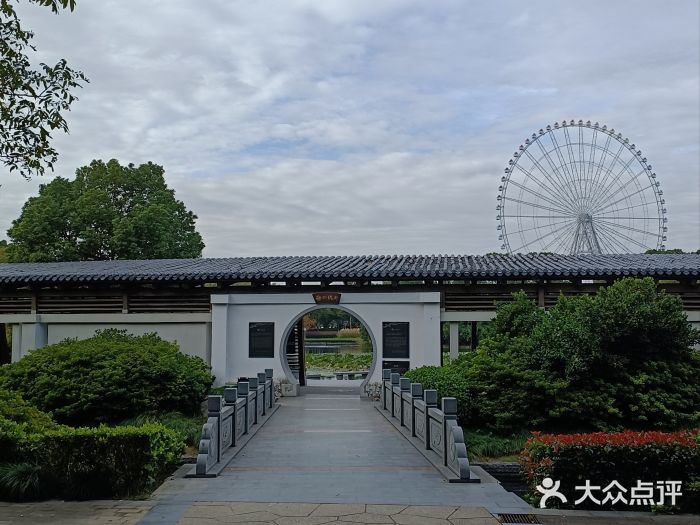 蠡湖大桥公园图片