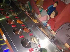 自助调料区-马路牙子地桌烤肉(工体店)